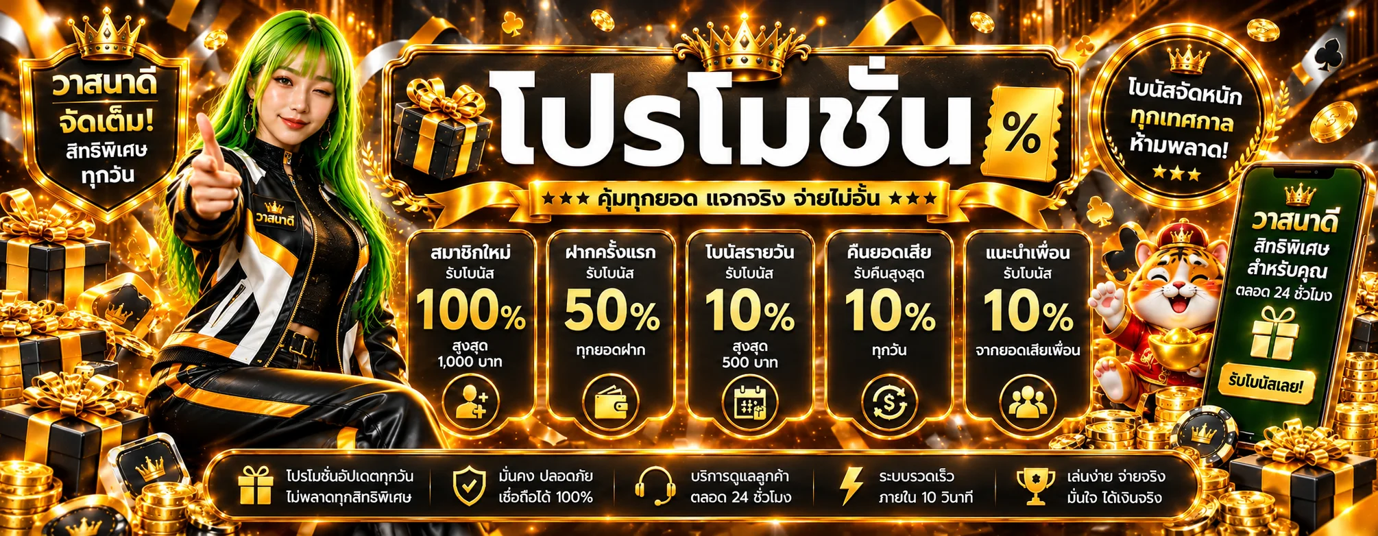 แบนเนอร์โปรโมชั่นวาสนาดี